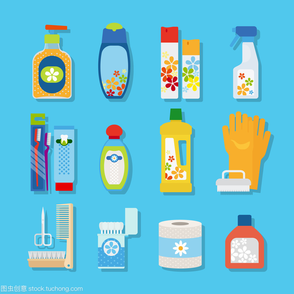 一次性使用醫(yī)療用品 守護健康的衛(wèi)生與清潔平圖標指南